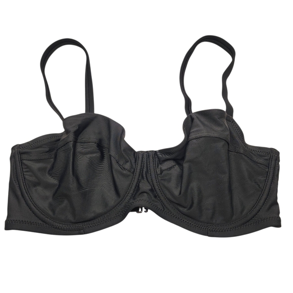 Aerie Black Underwired‎ Bikini Top Size 34dd Nwt - Picture 1 of 3